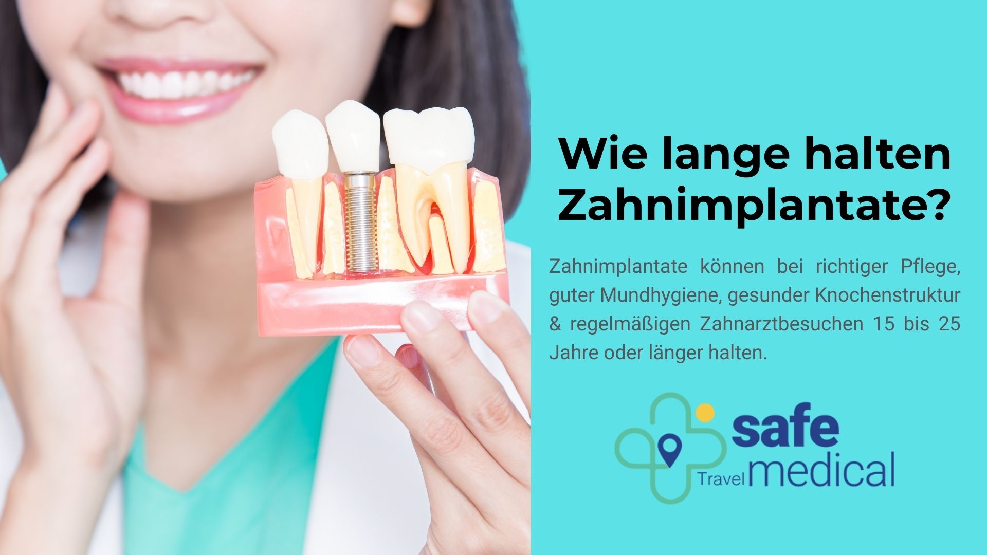 Wie lange halten Zahnimplantate? 